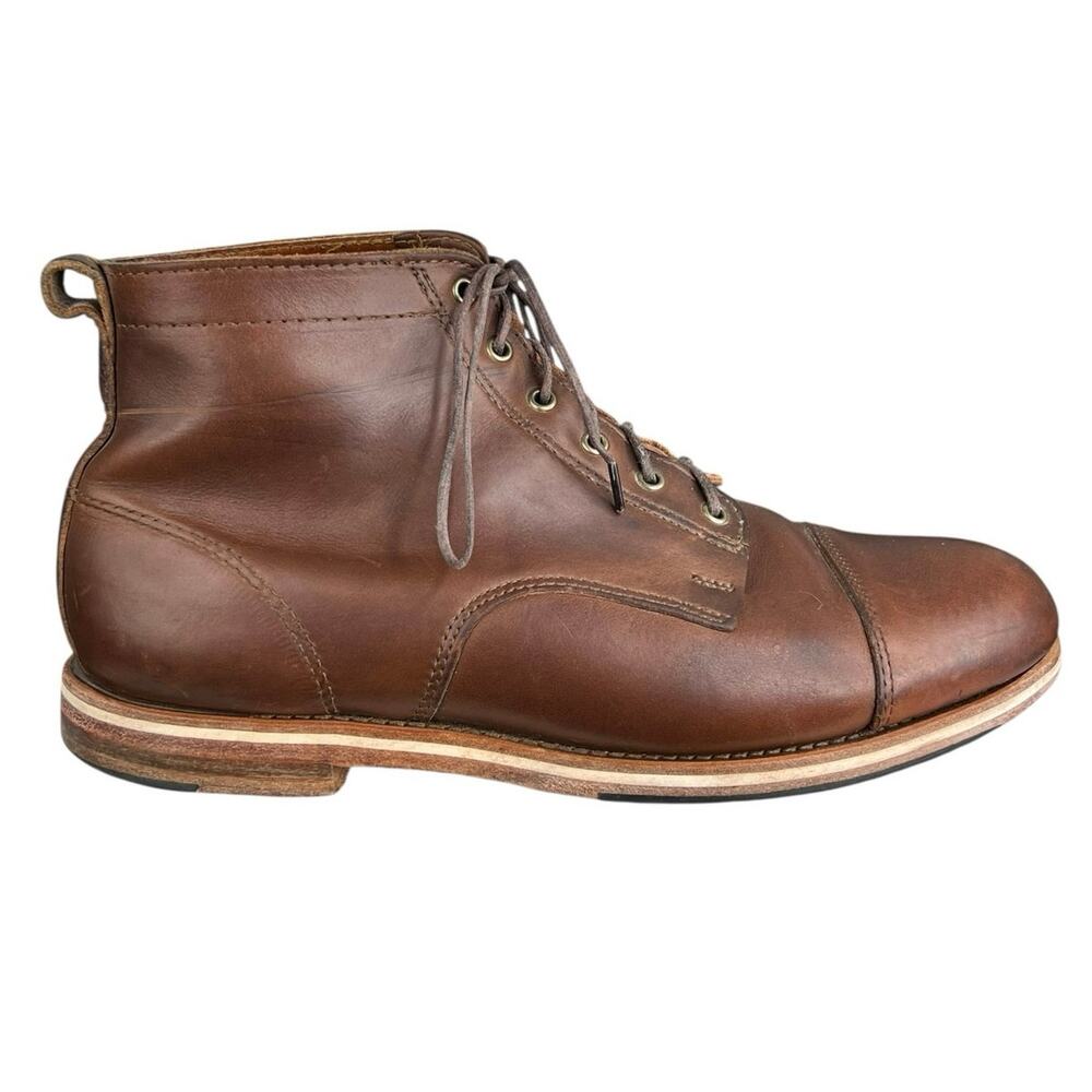 Helm Men’s Zind Brown Leather Chukka Boot Size US 12 D